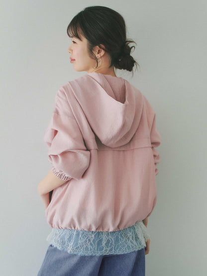 レースドッキングカットソー　[通常]