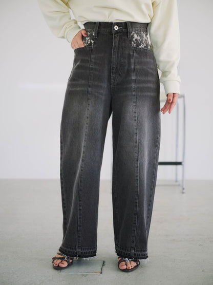 149cm | B:77 W:57 H:82 股下:67 | regular-XS着用