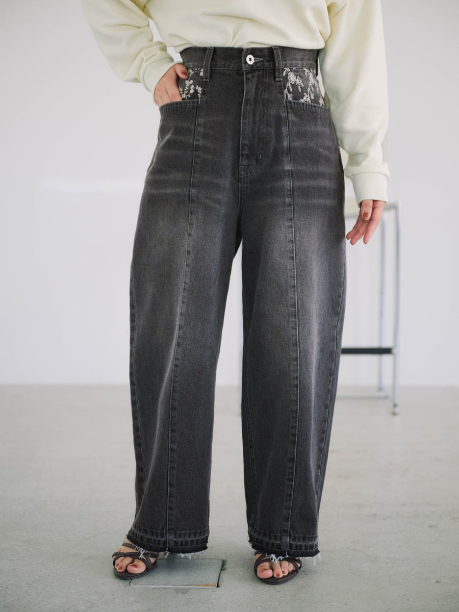 149cm | B:77 W:57 H:82 股下:67 | regular-XS着用