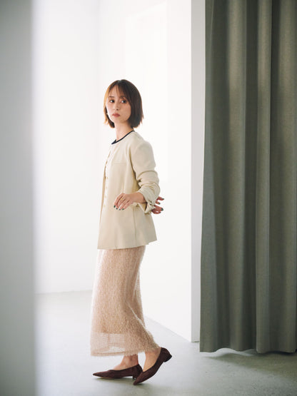 フェザーチュールタイトスカート　[通常]