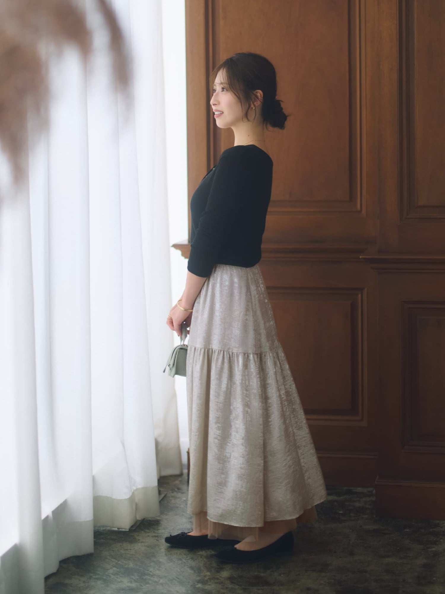 リバーシブルシャイニーチュールスカート-short & regular | 小柄・低 リバーシブルシャイニーチュールスカート-short & regular | 小柄・低