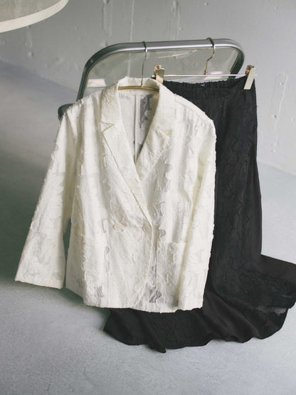 シアージャカードセミダブルジャケット　[通常]