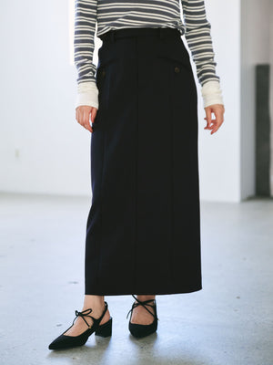 149cm | B:77 W:57 H:82 股下:67 | XS着用