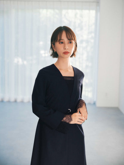 レースドッキングキャミセットワンピース　[通常]