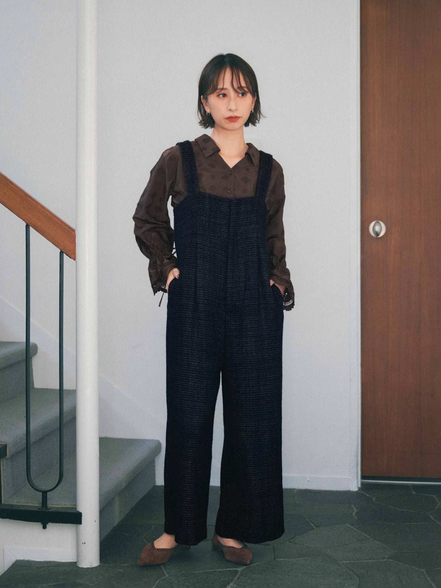 154cm | B:78 W:61 H:86 股下:67 | ワンサイズ着用