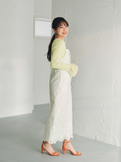 2wayレースぺプラムトップス　[通常]