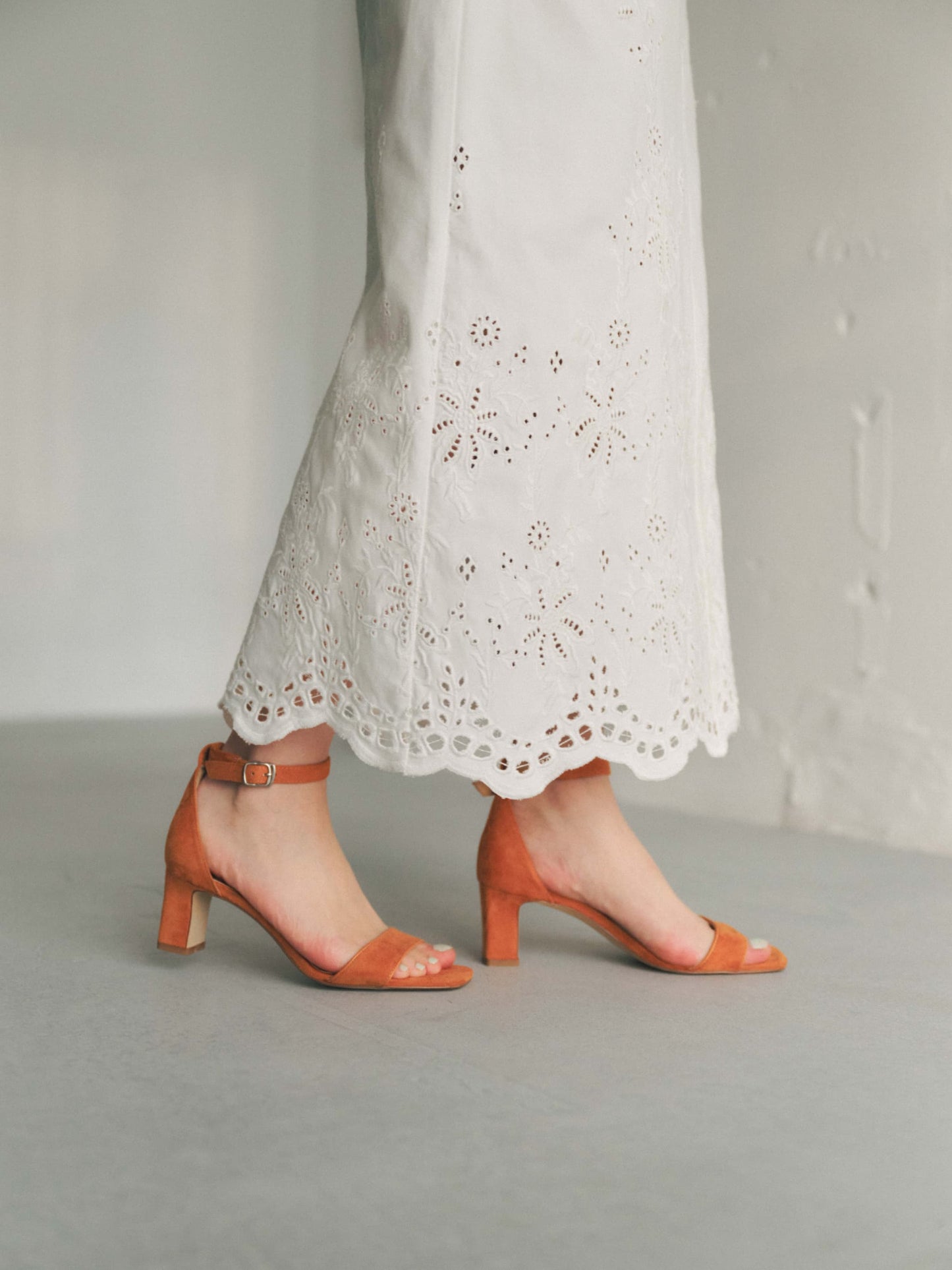 エンブロイダリージャンパースカート-short & regular　[通常]