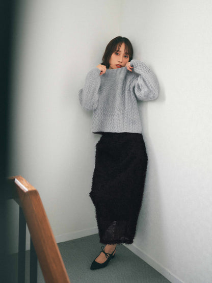 パターンミックスニット　[通常]