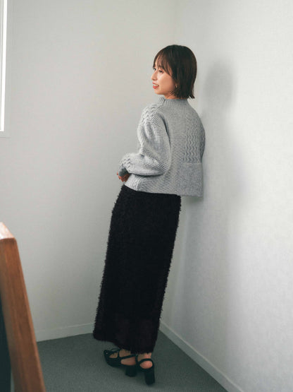 フェザーチュールタイトスカート　[通常]