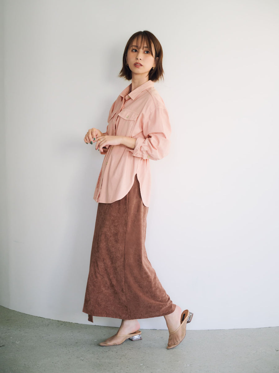 ダブルポケットデニムシャツ　[通常]