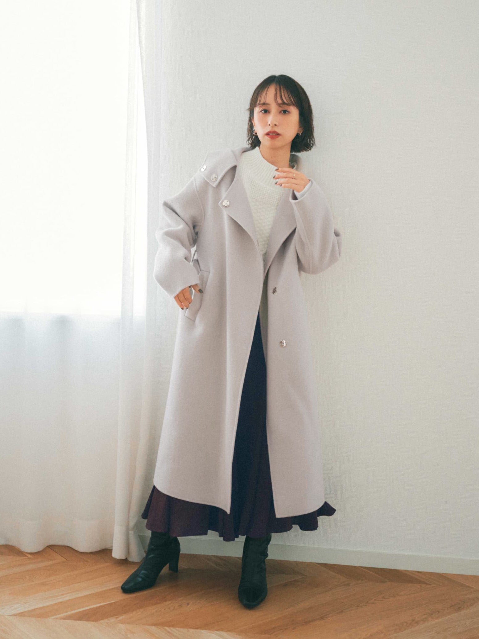 Ronbin　プラダ　総柄　リーフ　花柄　フーデッド　ロング　コート Ronbin プラダ 総柄 リーフ 花柄 フーデッド ロング コート 楽天市場