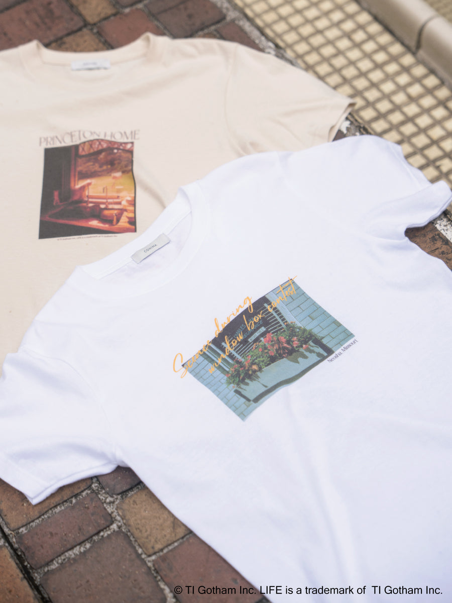 【GOOD ROCK SPEED】＜LIFE＞ flower photo Tシャツ　[通常]