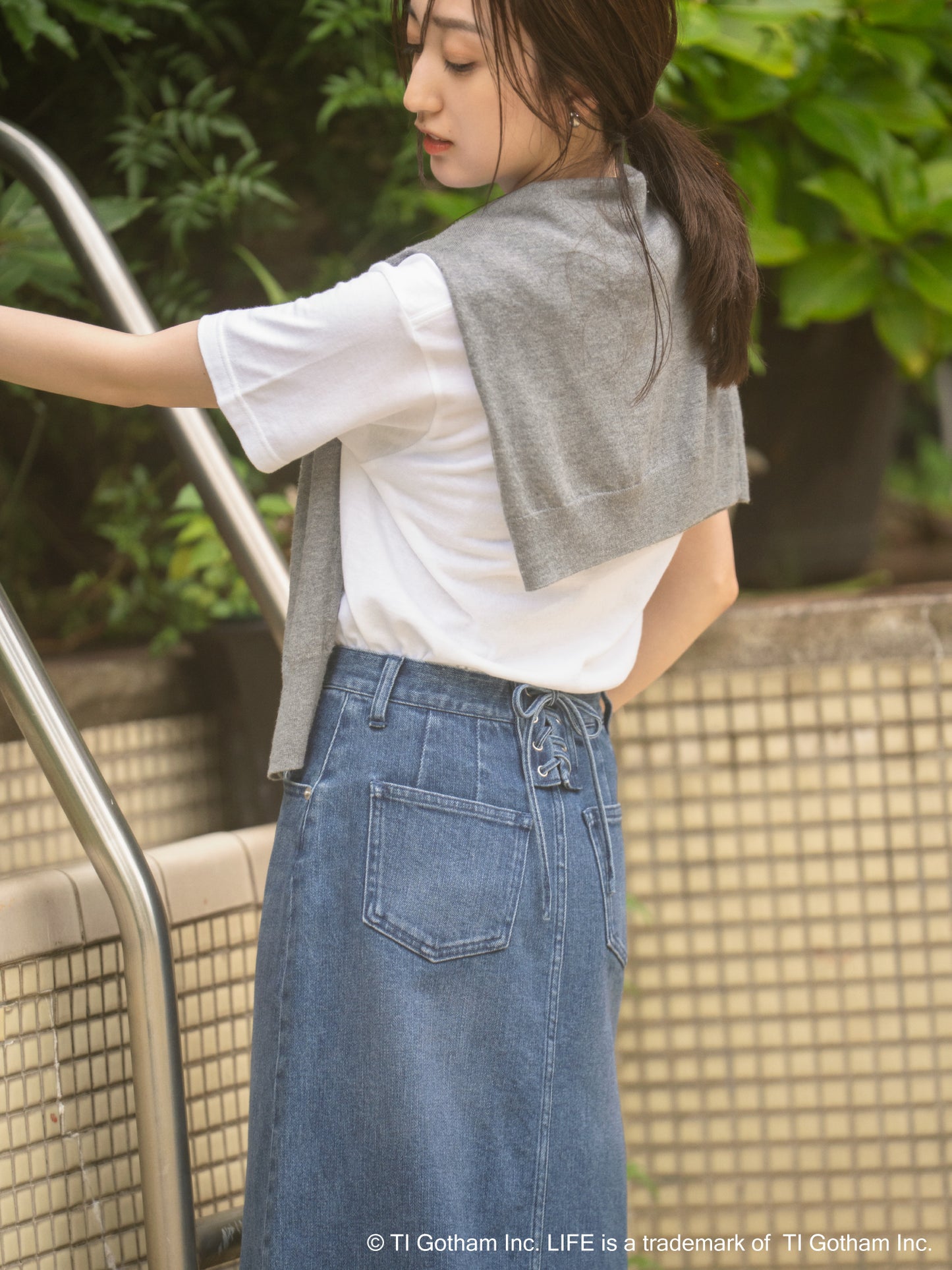 【GOOD ROCK SPEED】＜LIFE＞ flower photo Tシャツ　[通常]
