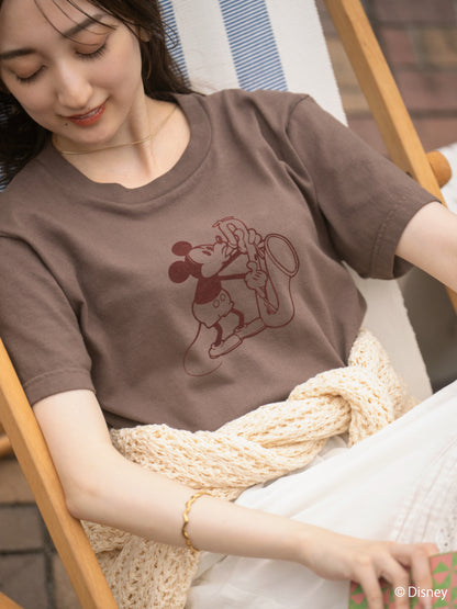 【GOOD ROCK SPEED】＜Mickey＞ playing jazz Tシャツ　[通常]
