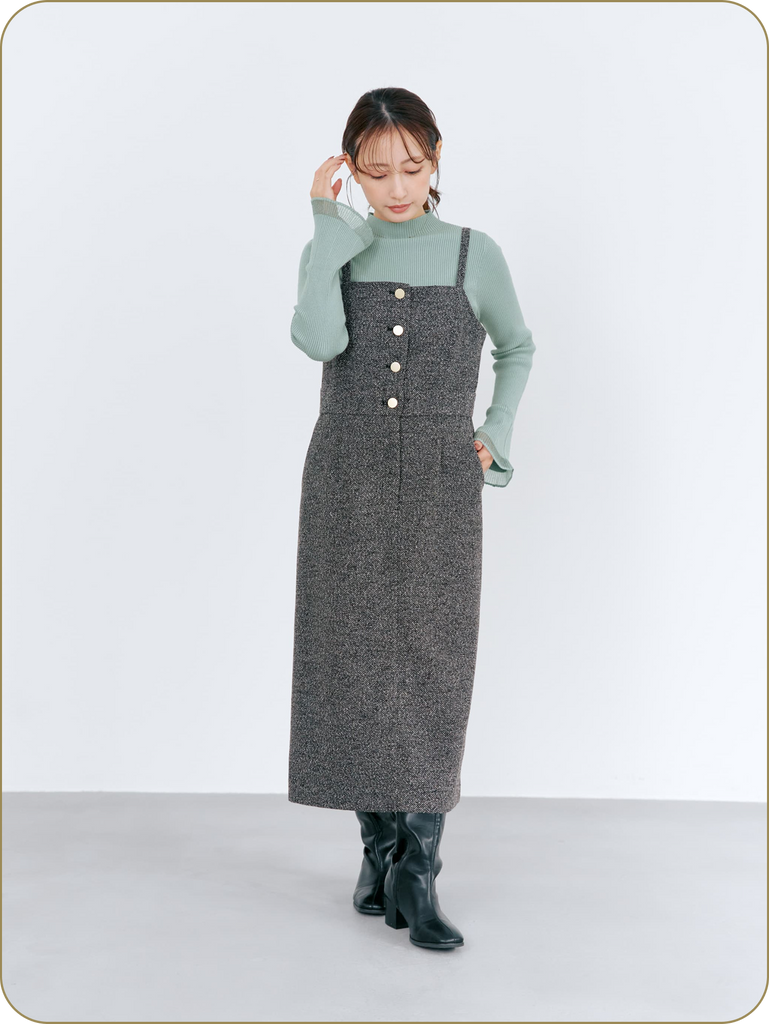 シーン別で楽しむ 冬のツイードスタイル