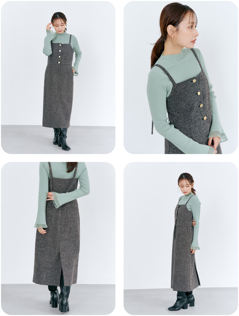 シーン別で楽しむ 冬のツイードスタイル