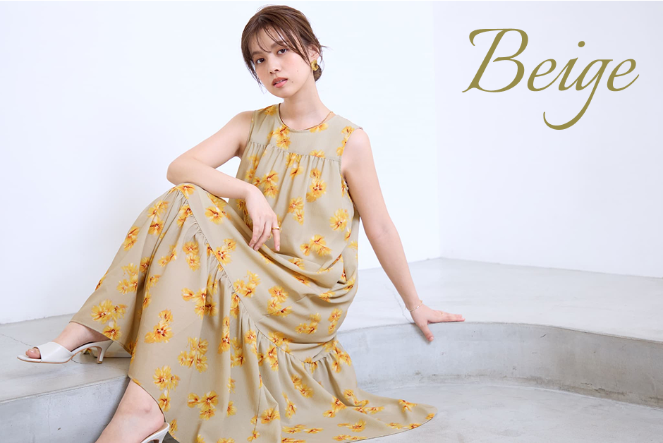 Brush Flower 夏をまとう、 大人の柄と彩り。