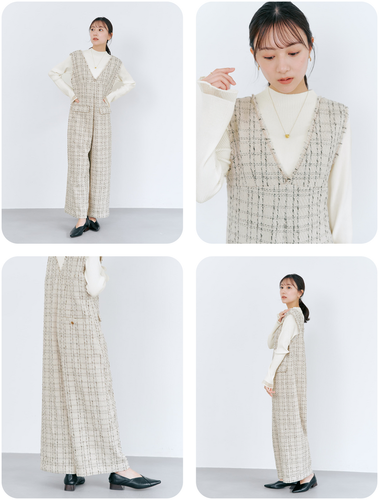 シーン別で楽しむ 冬のツイードスタイル