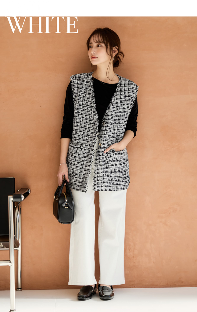 COHINA×SOMETHING Back-Tuck Denim Skirt ＆ Baker Straight Denim Special Collaboration