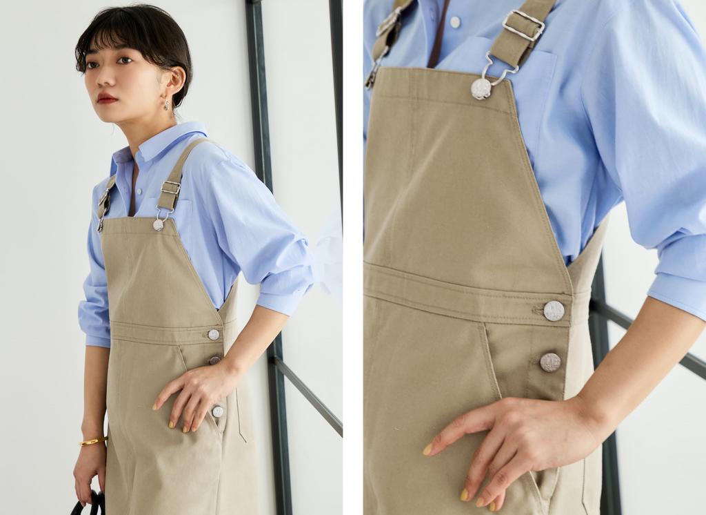 COHINA × Dickies®︎ -Baker Pants & Jumper Dress-