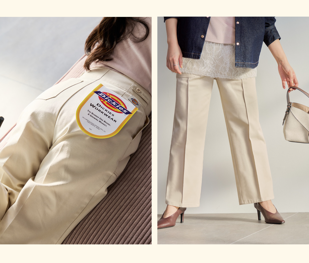 COHINA × Dickies®︎ -Baker Pants & Jumper Dress-