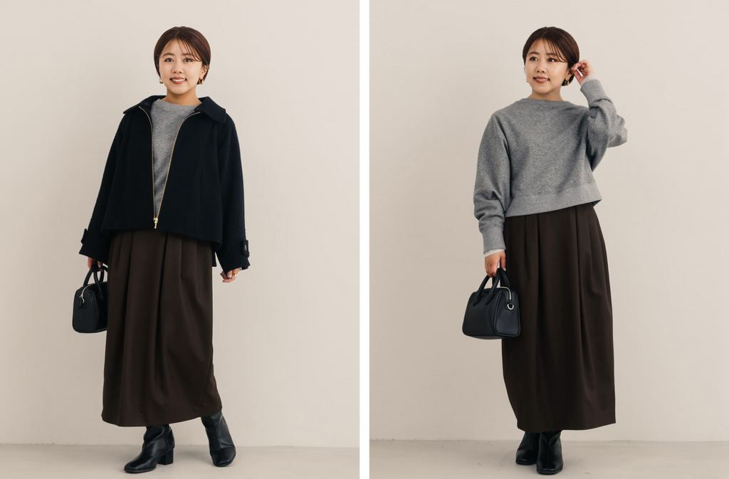 COHINA / STRATAスタッフが考案 Winter 7day coordinate