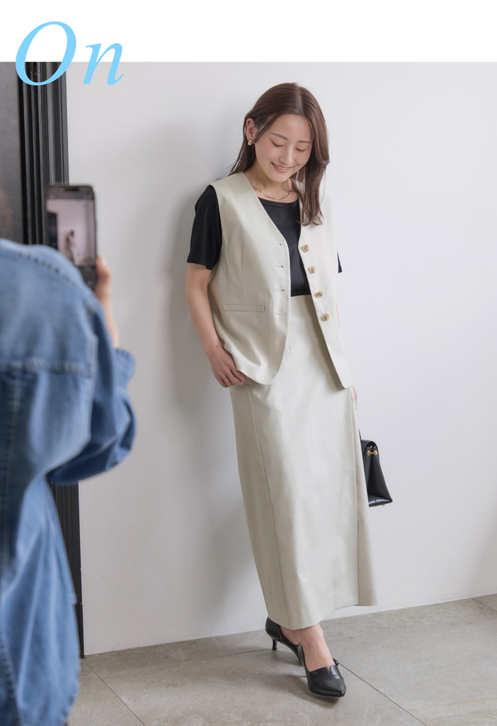 148cm ディレクターが着るシーン別ON/OFFコーデ