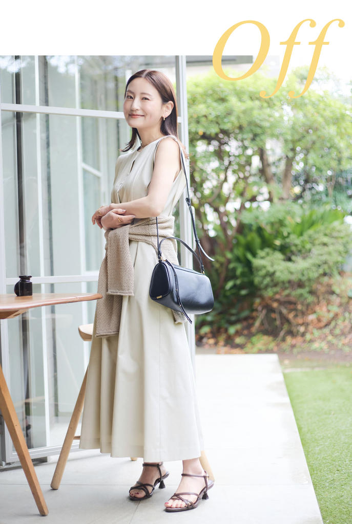 148cm ディレクターが着るシーン別ON/OFFコーデ