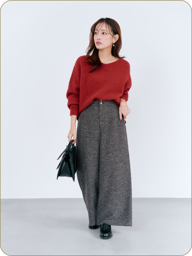 シーン別で楽しむ 冬のツイードスタイル