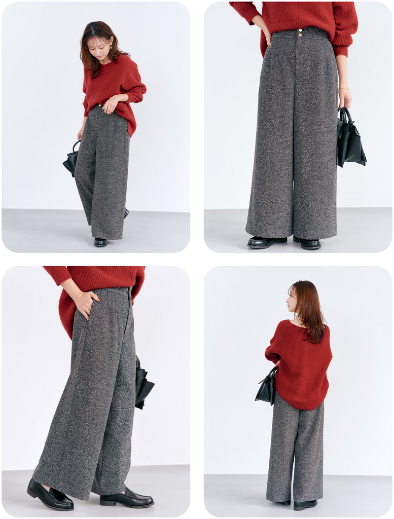 シーン別で楽しむ 冬のツイードスタイル