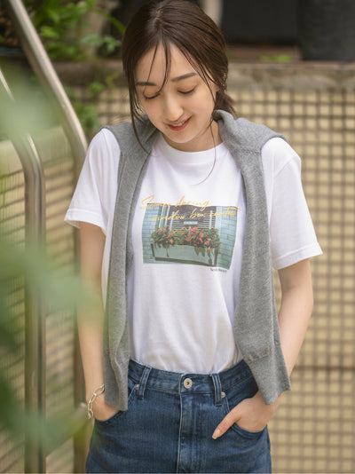 【GOOD ROCK SPEED】＜LIFE＞ flower photo Tシャツ