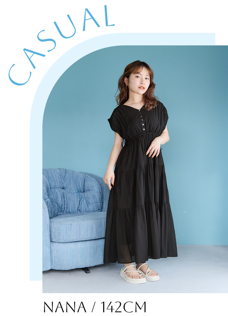 小柄スタッフが着る　夏のトレンドコーデ