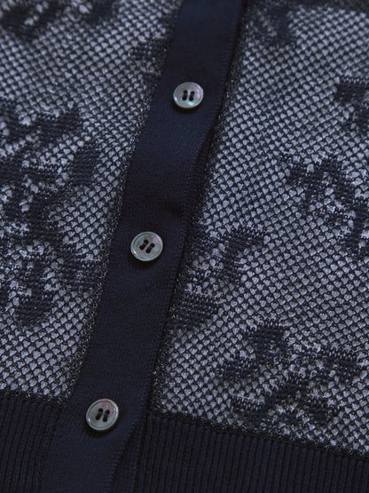 シアーボタニカルカーディガン　[通常]