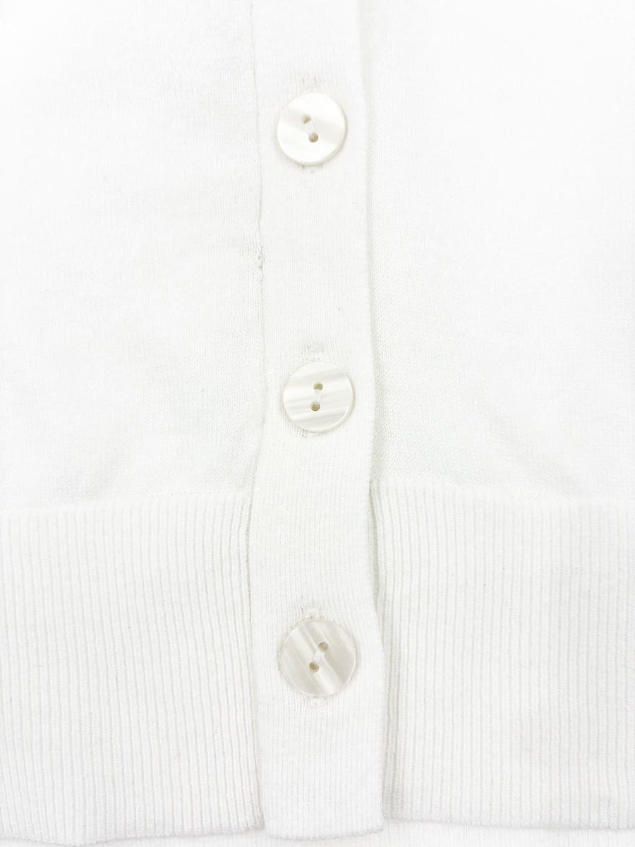 シアーVネックカーディガン　[通常]