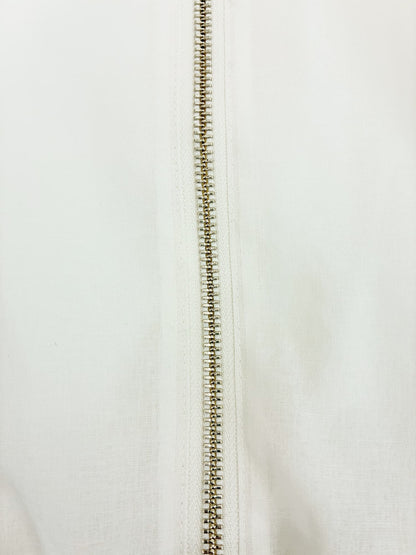 シアーギャザージップブルゾン　[通常]