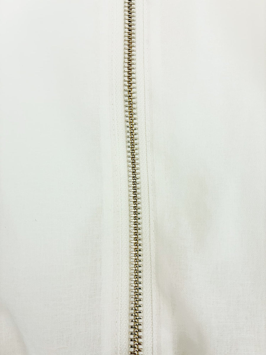 シアーギャザージップブルゾン　[通常]