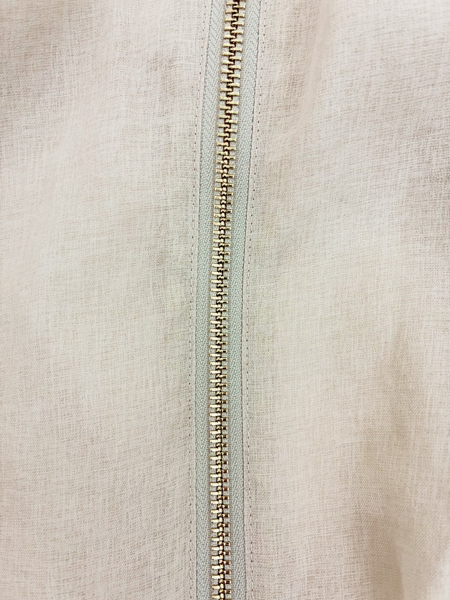 シアーギャザージップブルゾン　[通常]