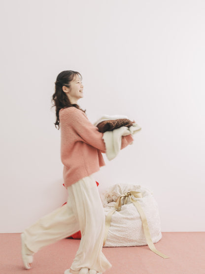 【YUNA SANTA】トウィンクルベロアパンツ-short & regular　[通常]