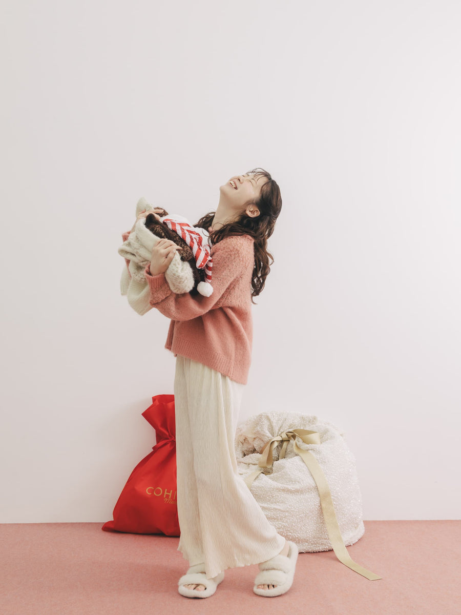 【YUNA SANTA】トウィンクルベロアパンツ-short & regular　[通常]