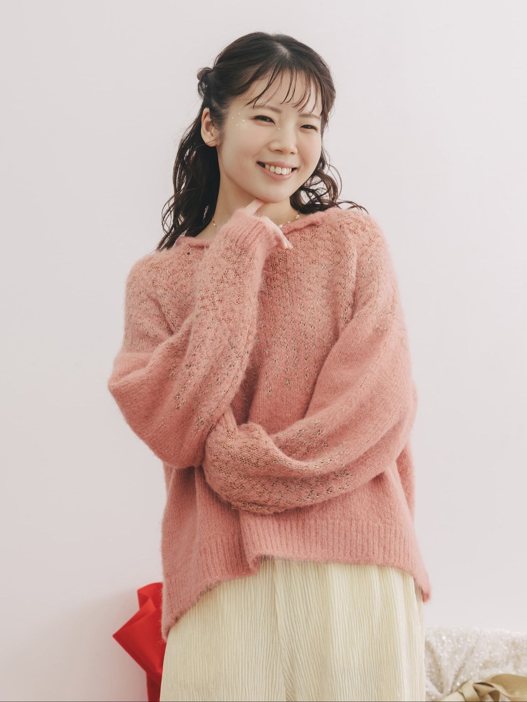 COHINA コヒナ 【YUNA SANTA】イルミネーションニット YUNA SANTA】イルミネーションニット | 小柄・低身長女性向け