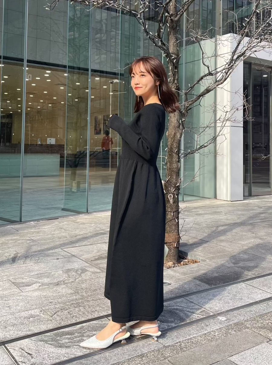 デザインフォルムニットワンピース | 小柄・低身長女性向け デザインフォルムニットワンピース | 小柄・低身長女性向け