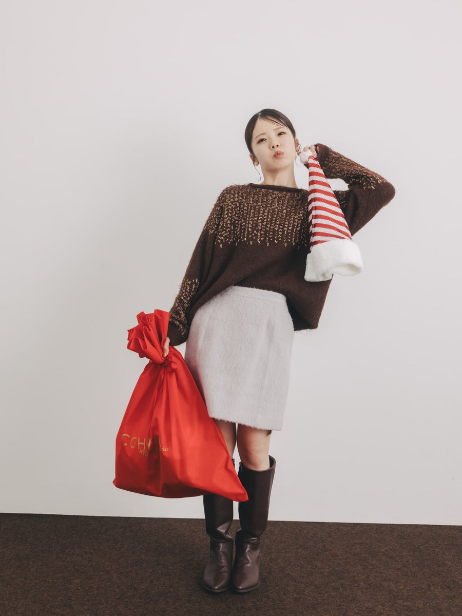 【YUNA SANTA】イルミネーションニット　[通常]