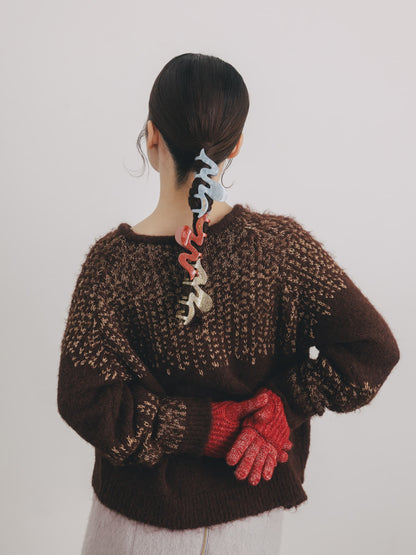 【YUNA SANTA】イルミネーションニット　[通常]