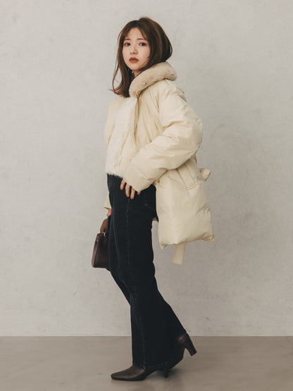 ウォームブーツカットデニム-short & regular　[通常]