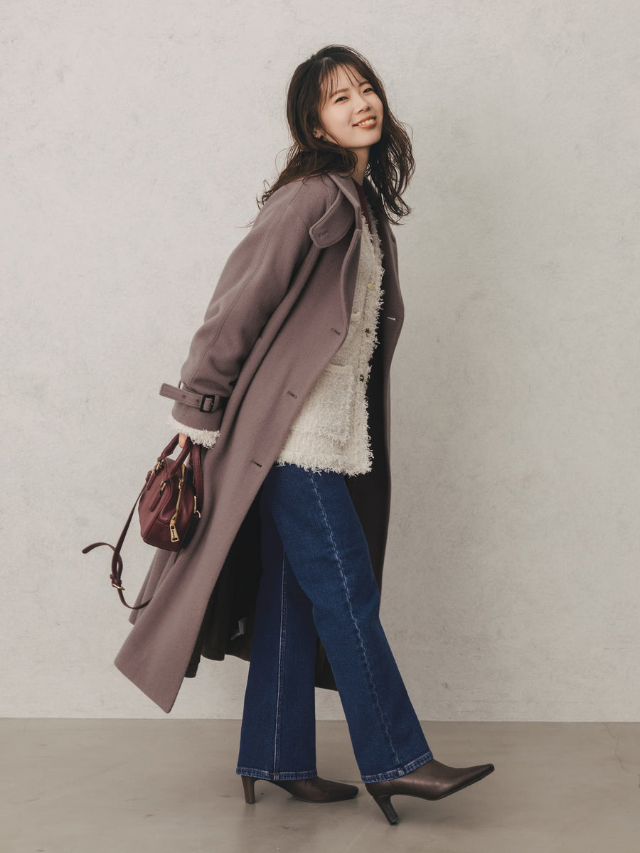 ウォームブーツカットデニム-short & regular　[通常]