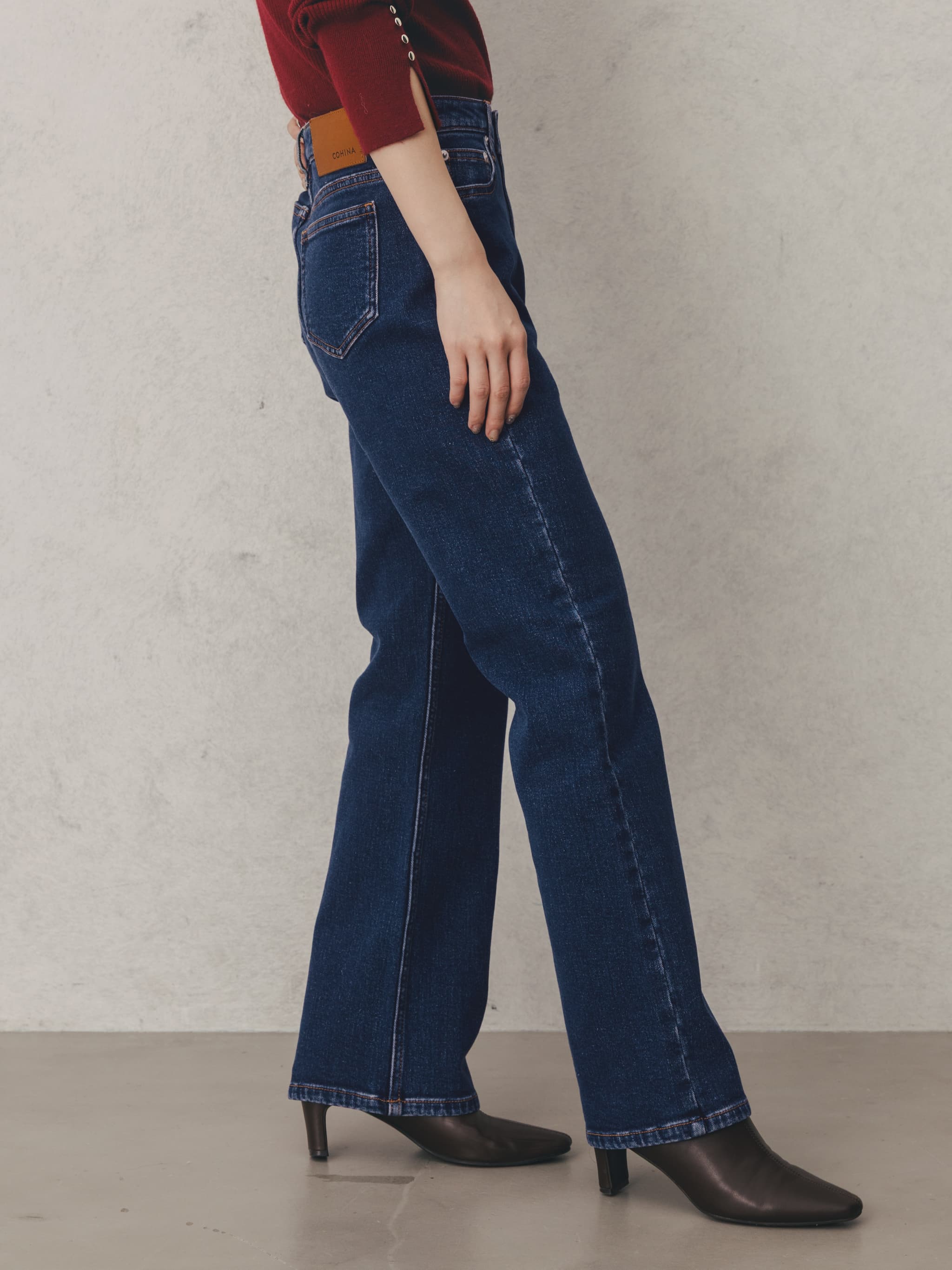 ウォームブーツカットデニム-short & regular | 小柄・低身長女性向け