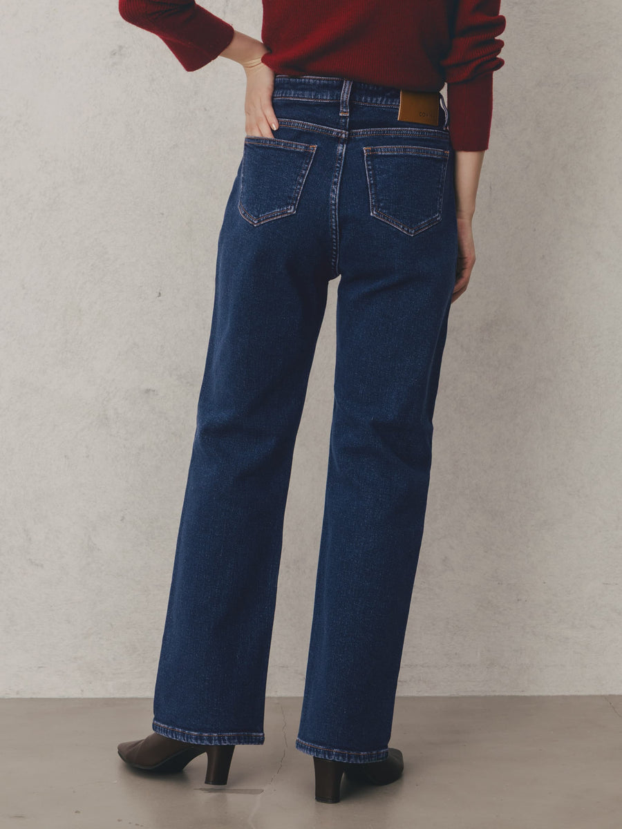 ウォームブーツカットデニム-short & regular　[通常]