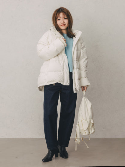 ラメコクーンデニムパンツ-short & regular　[通常]