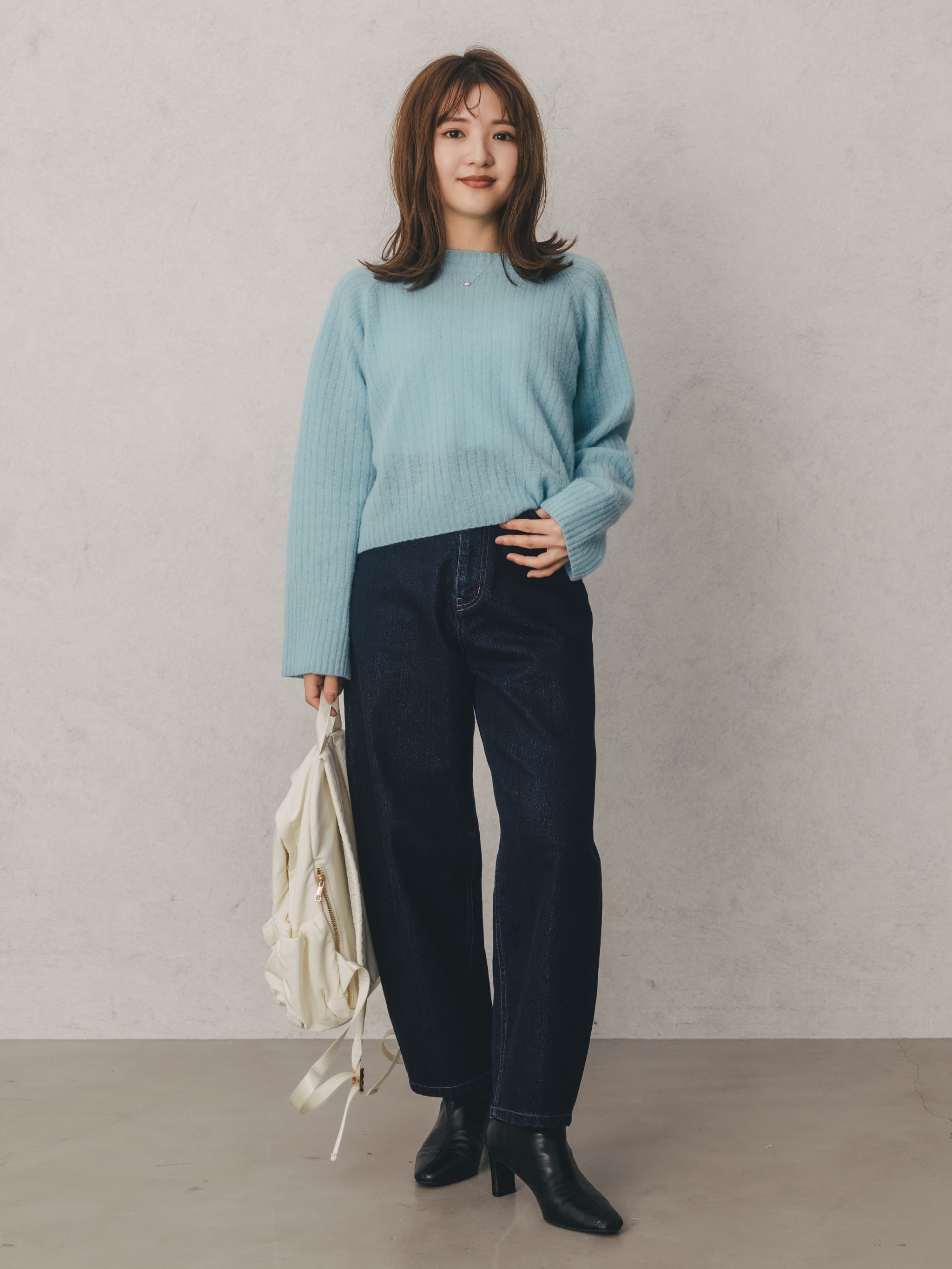 新品未使用　コヒナ　ラメコクーンデニムパンツ ラメコクーンデニムパンツ-short & regular | 小柄・低身長女性向け