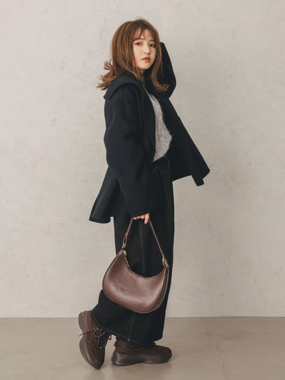 ウールリバーミドルコート　[通常]